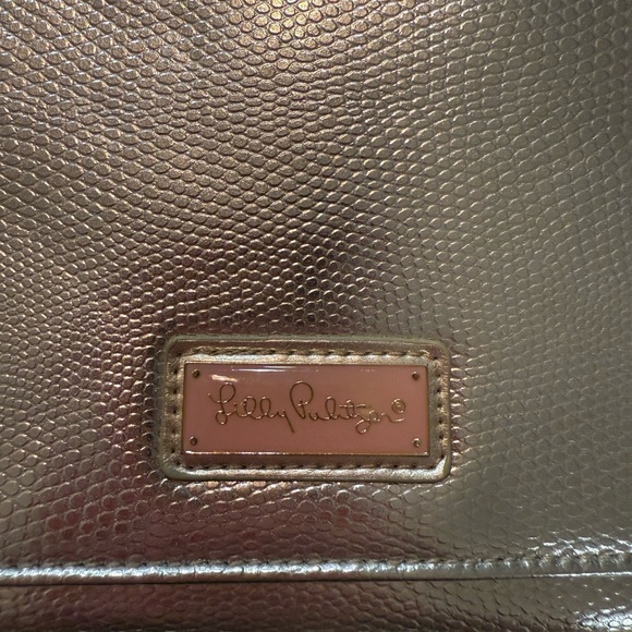Lilly Pulitzer Gold Chain Shoulder Bag - Picture 5 of 7